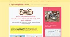 Desktop Screenshot of cupcakesjakarta.com