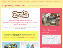 Tablet Screenshot of cupcakesjakarta.com